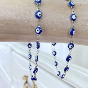 Gorgeous bracelet, evil eye, stainless steel jewelry